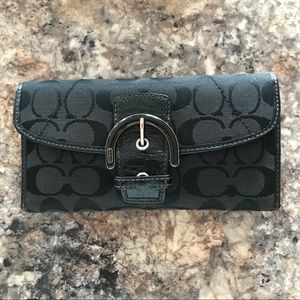 Coach buckle wallet